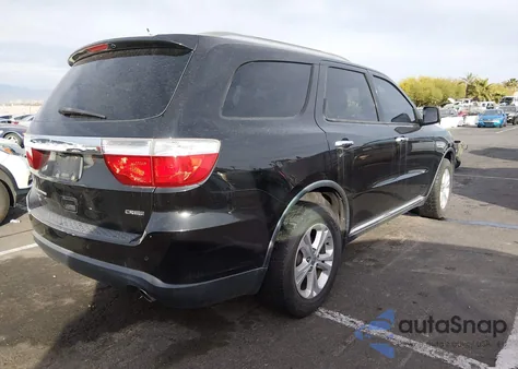 2013 Dodge Durango Crew из США, поврежденный, VIN 1C4RDJDG2DC554217